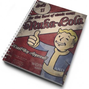 Скетчбук Фоллаут - Нюка кола / Fallout - Nuka Cola